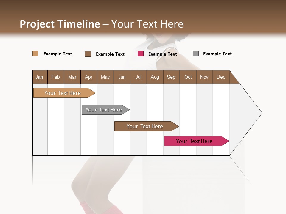 Teamwork Character Happy PowerPoint Template