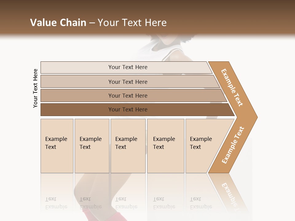 Teamwork Character Happy PowerPoint Template