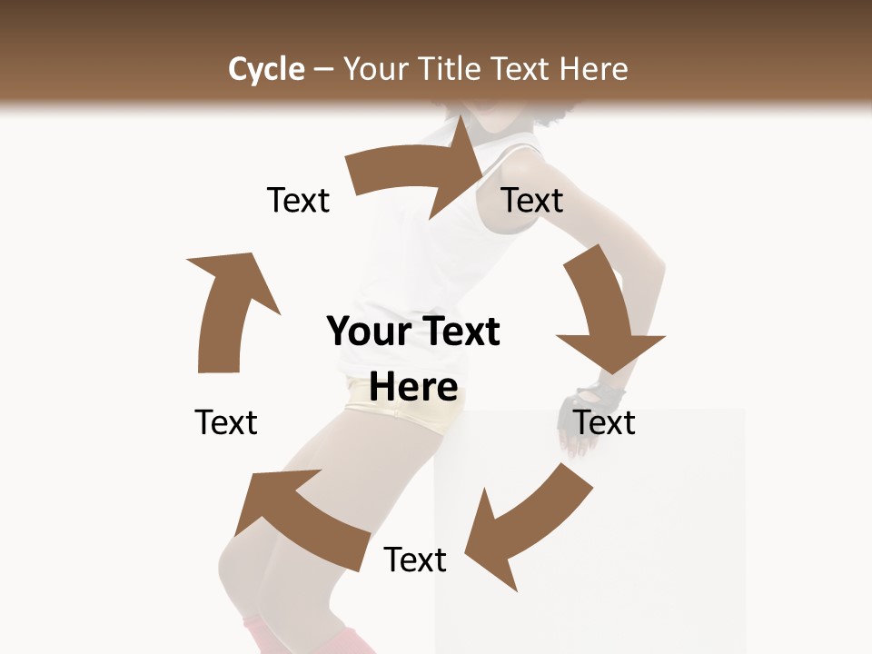 Teamwork Character Happy PowerPoint Template