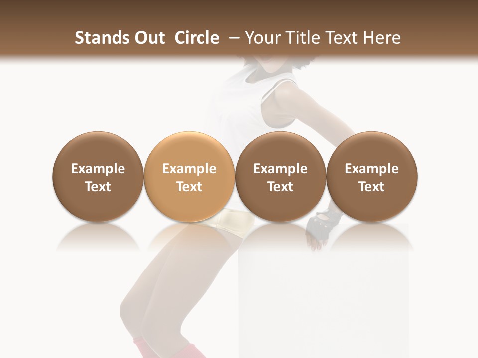 Teamwork Character Happy PowerPoint Template