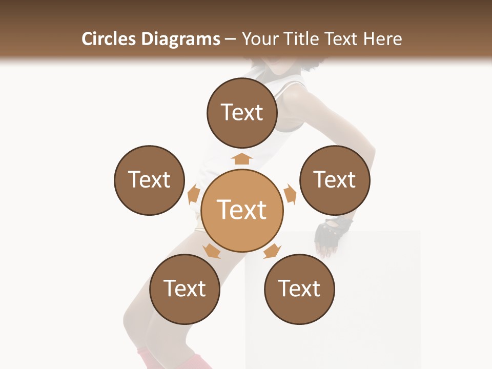 Teamwork Character Happy PowerPoint Template