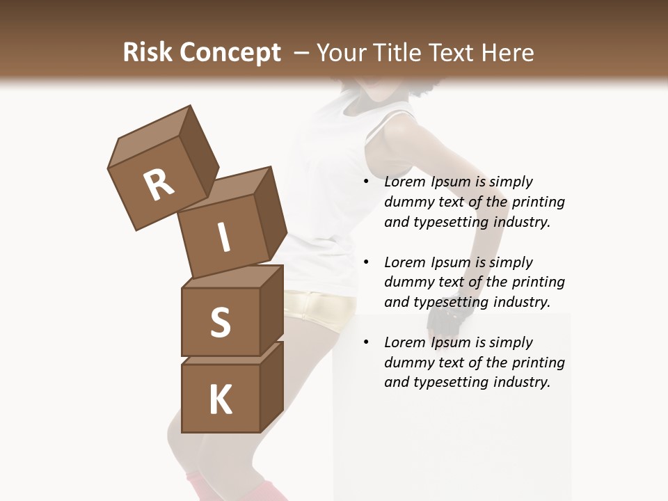 Teamwork Character Happy PowerPoint Template