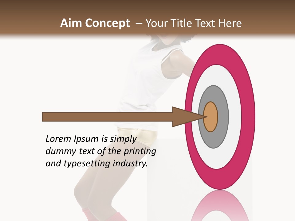 Teamwork Character Happy PowerPoint Template