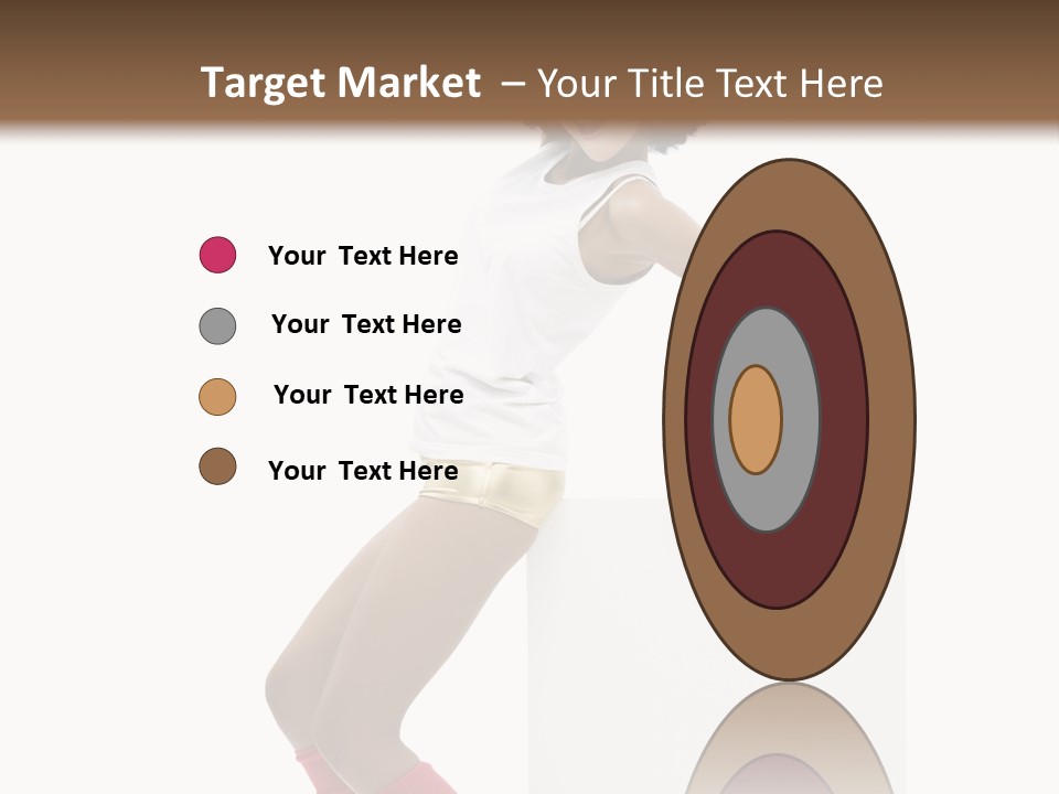 Teamwork Character Happy PowerPoint Template