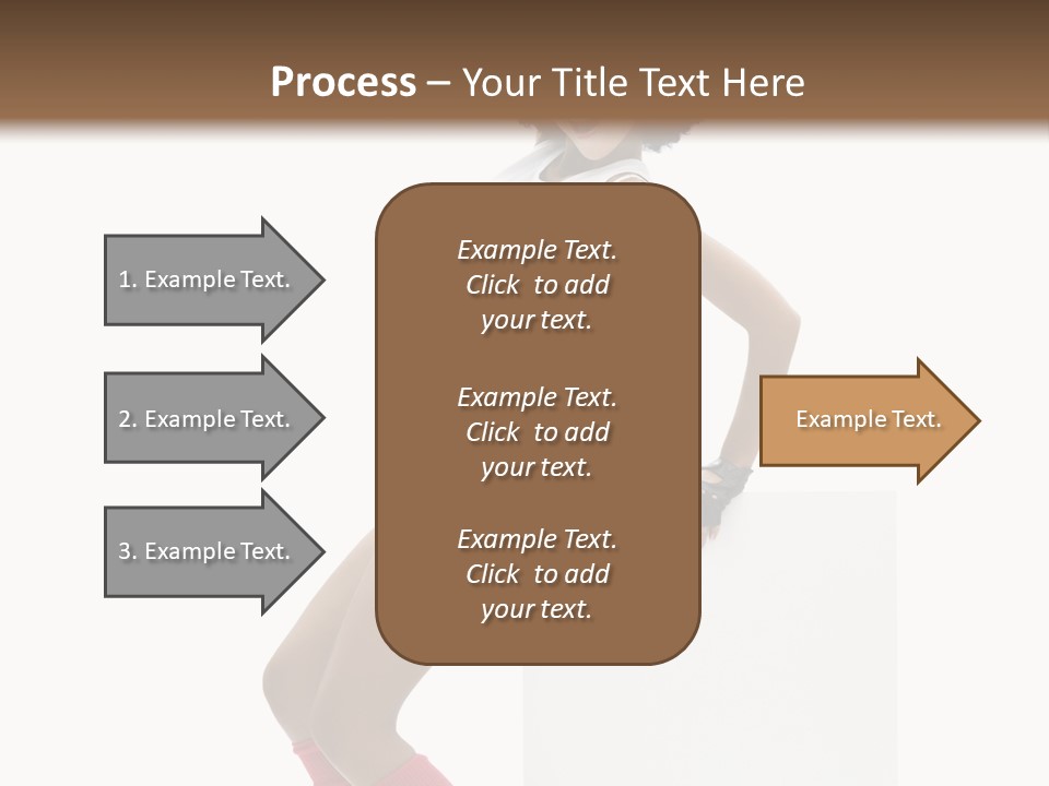 Teamwork Character Happy PowerPoint Template