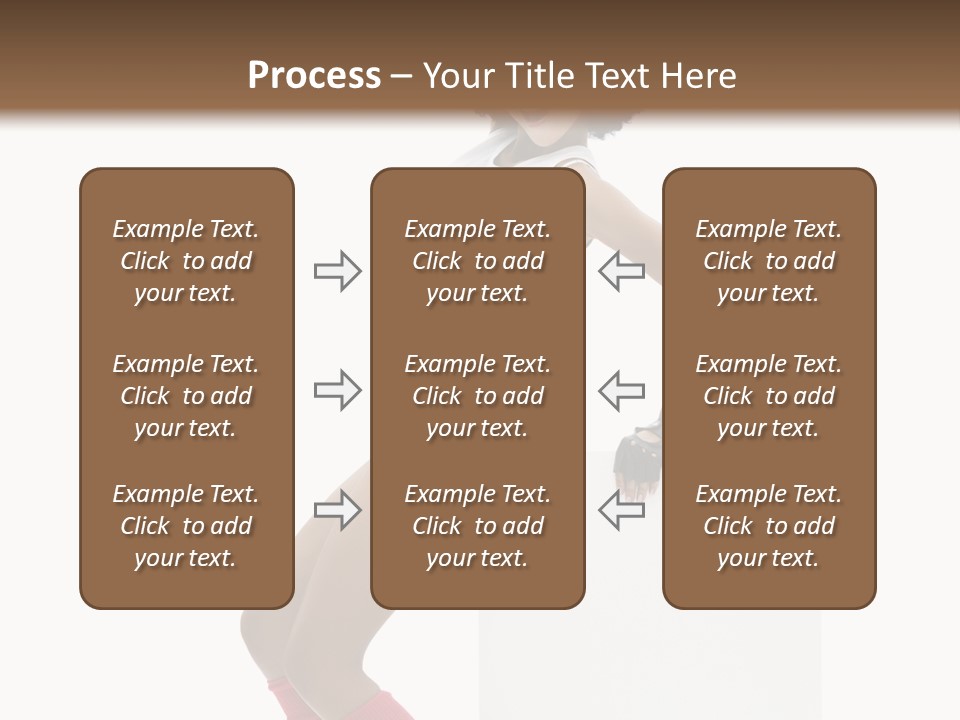 Teamwork Character Happy PowerPoint Template