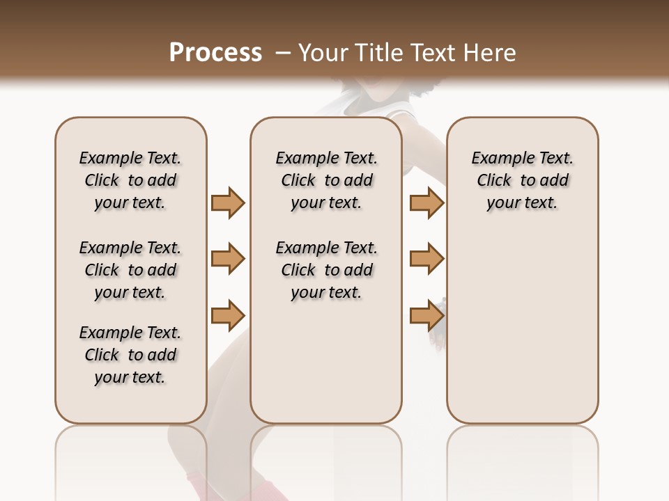 Teamwork Character Happy PowerPoint Template