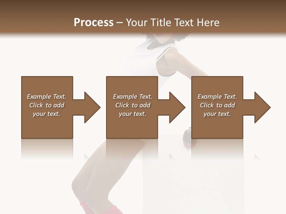 Teamwork Character Happy PowerPoint Template
