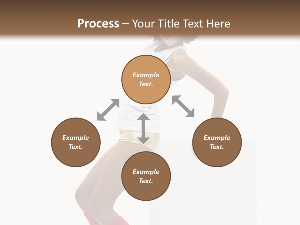 Teamwork Character Happy PowerPoint Template