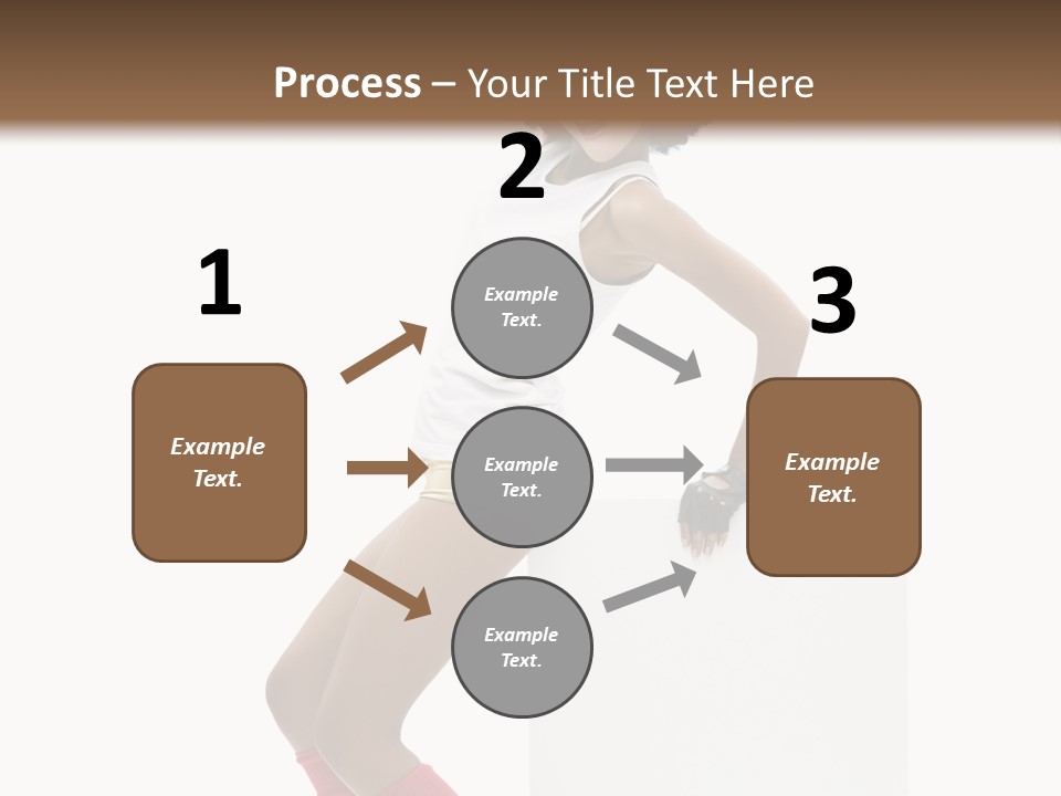Teamwork Character Happy PowerPoint Template