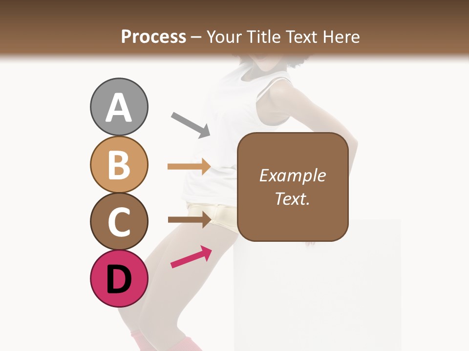 Teamwork Character Happy PowerPoint Template