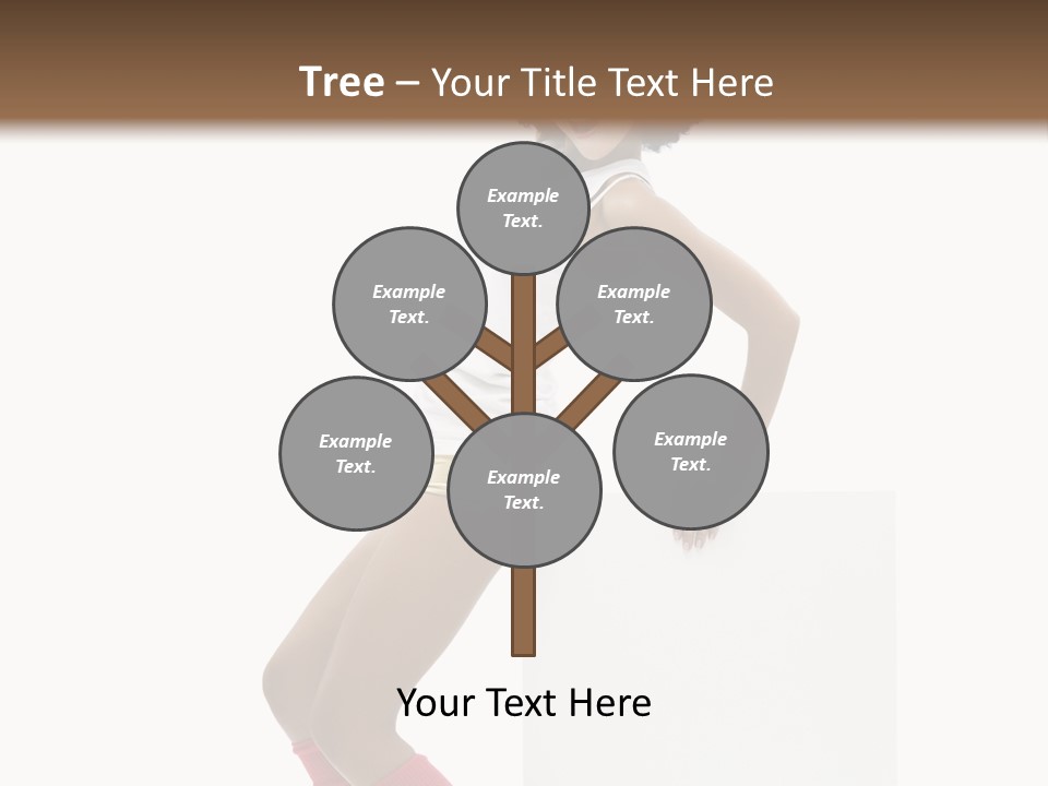 Teamwork Character Happy PowerPoint Template