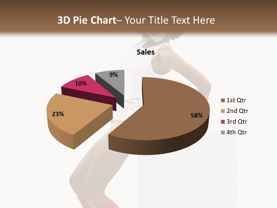 Teamwork Character Happy PowerPoint Template