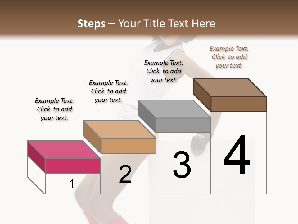 Teamwork Character Happy PowerPoint Template