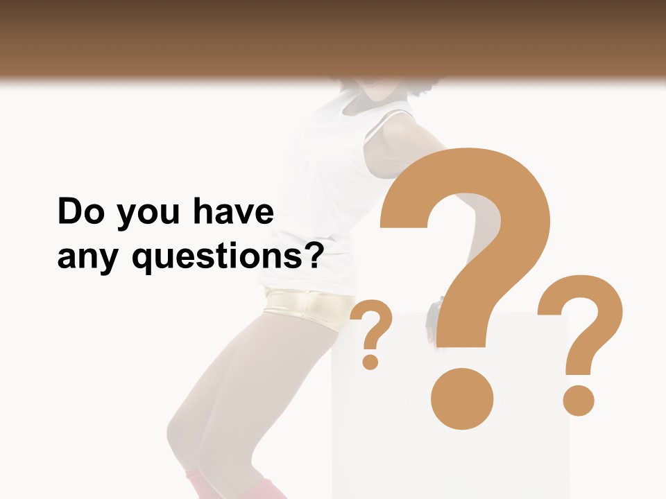 Teamwork Character Happy PowerPoint Template