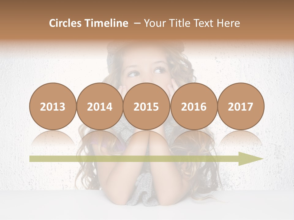 Gray Cold Blond PowerPoint Template