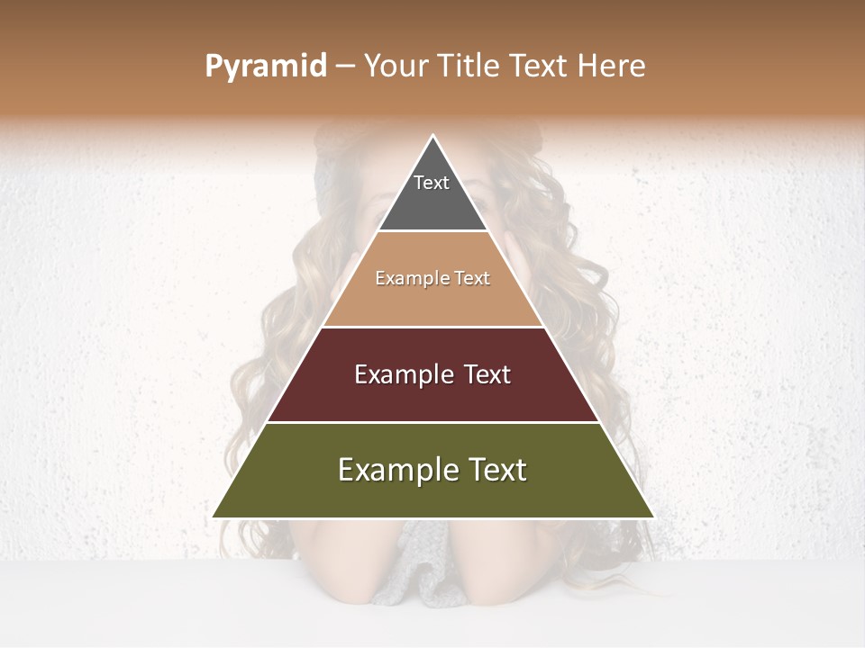 Gray Cold Blond PowerPoint Template