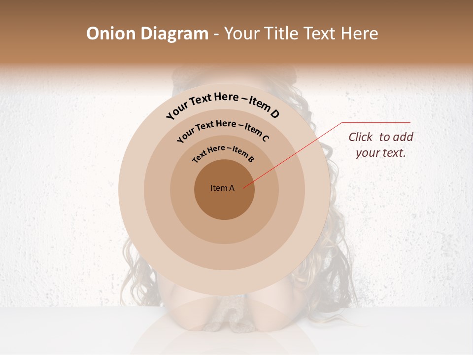 Gray Cold Blond PowerPoint Template