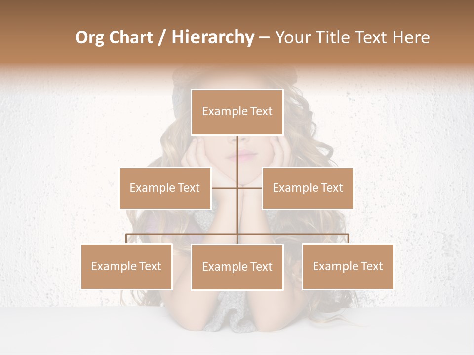 Gray Cold Blond PowerPoint Template