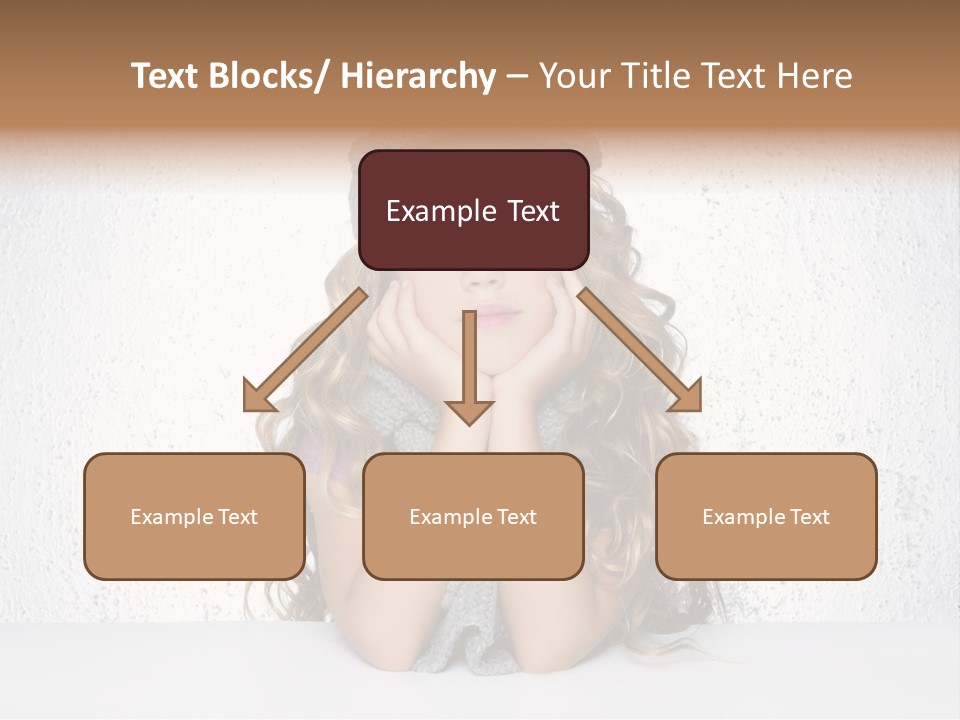 Gray Cold Blond PowerPoint Template