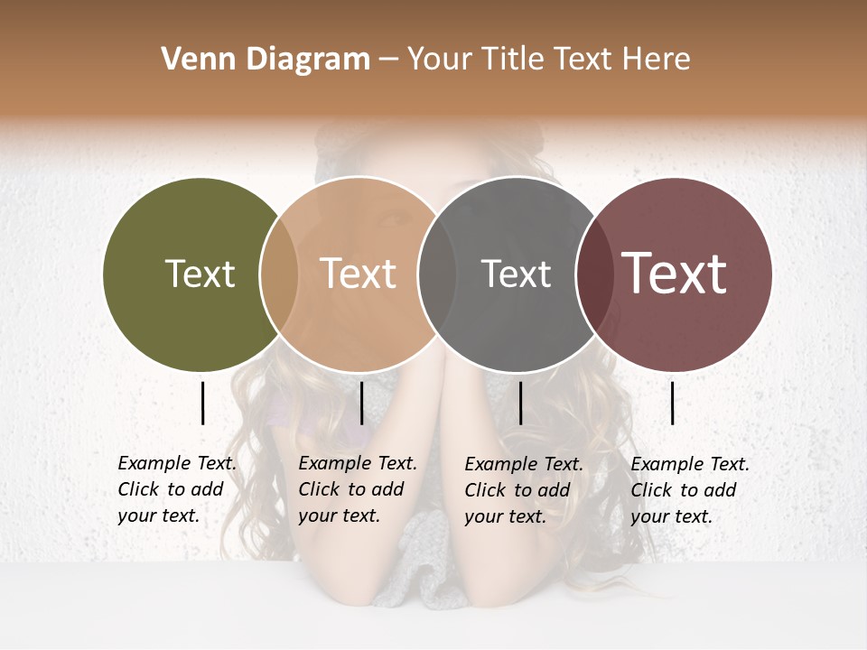 Gray Cold Blond PowerPoint Template