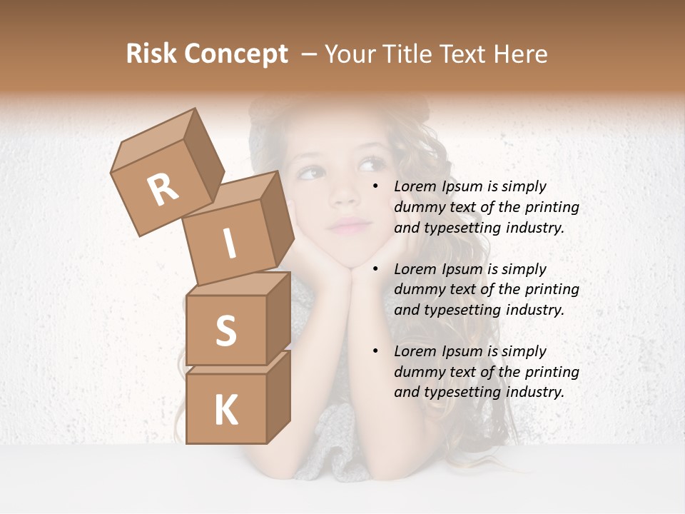 Gray Cold Blond PowerPoint Template