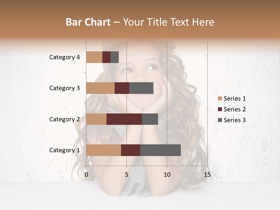 Gray Cold Blond PowerPoint Template