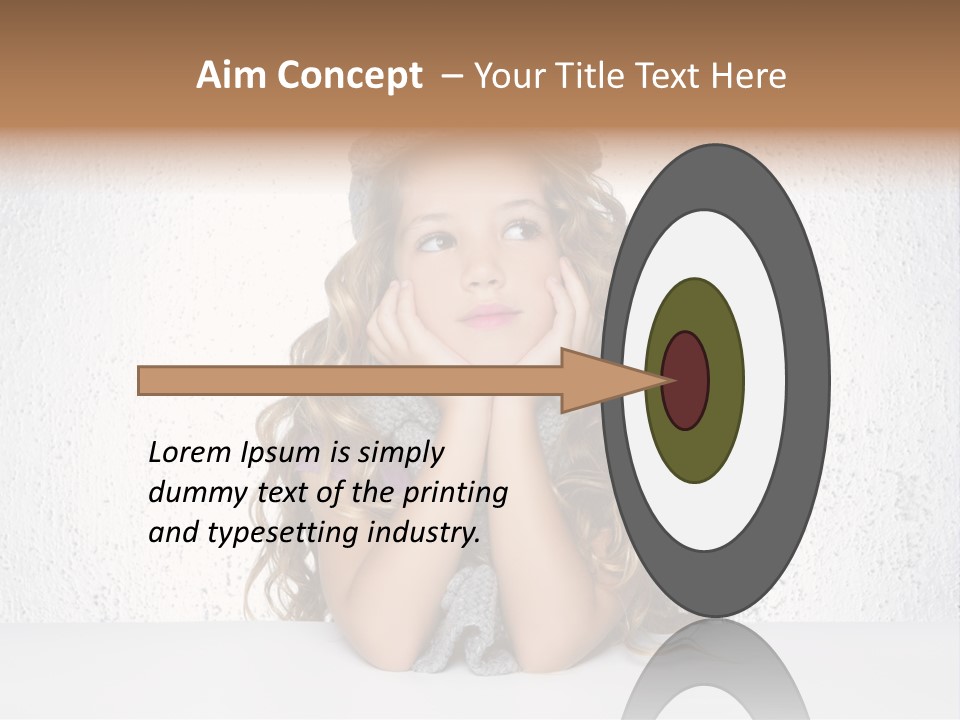 Gray Cold Blond PowerPoint Template