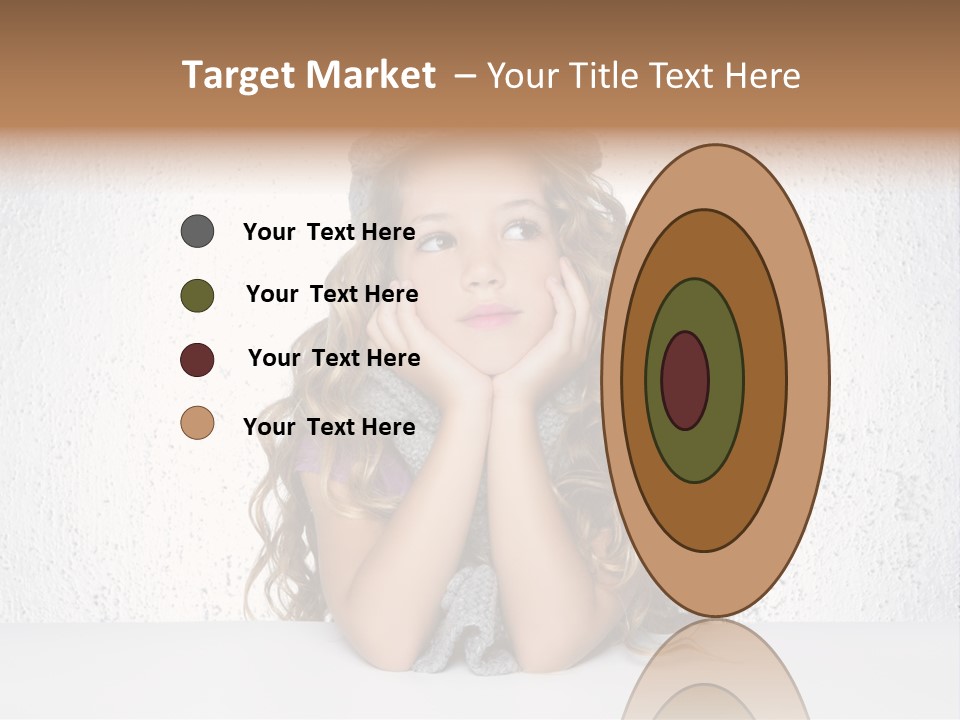 Gray Cold Blond PowerPoint Template