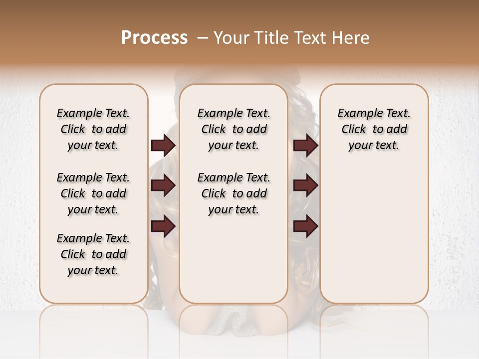 Gray Cold Blond PowerPoint Template