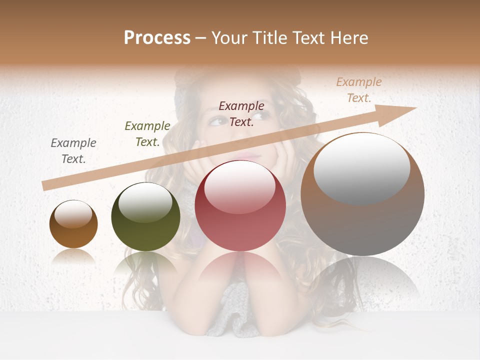 Gray Cold Blond PowerPoint Template