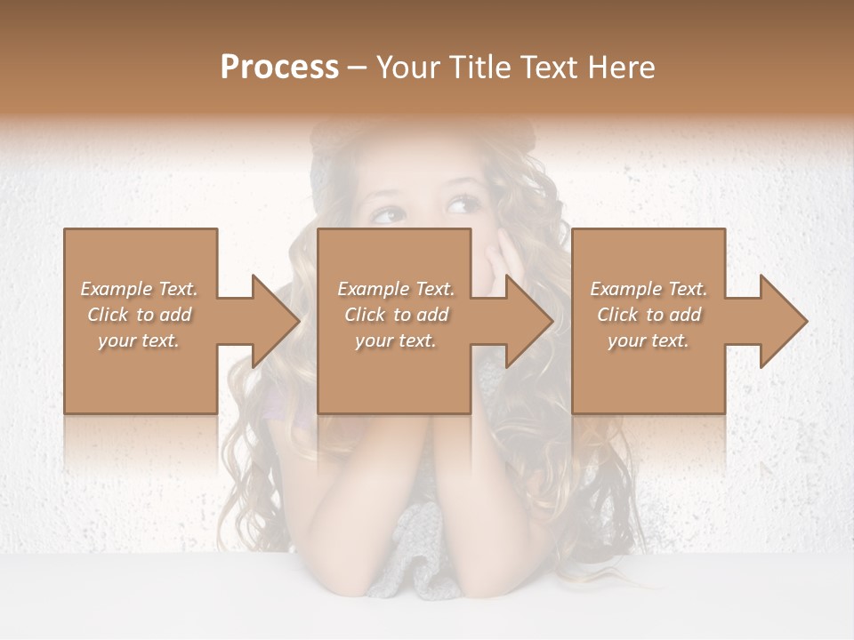 Gray Cold Blond PowerPoint Template