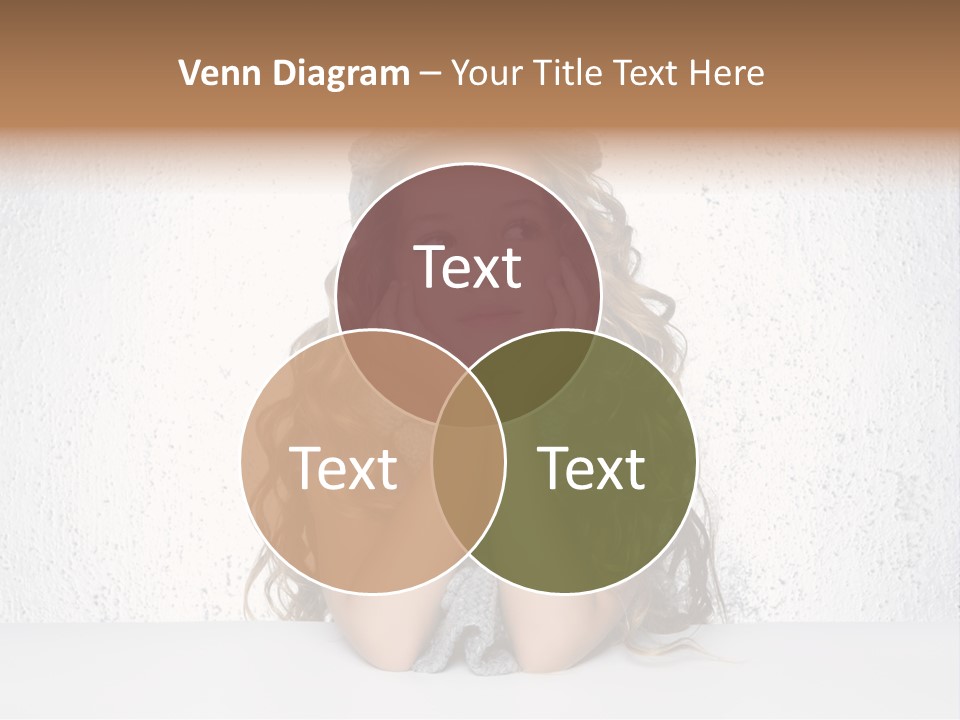 Gray Cold Blond PowerPoint Template