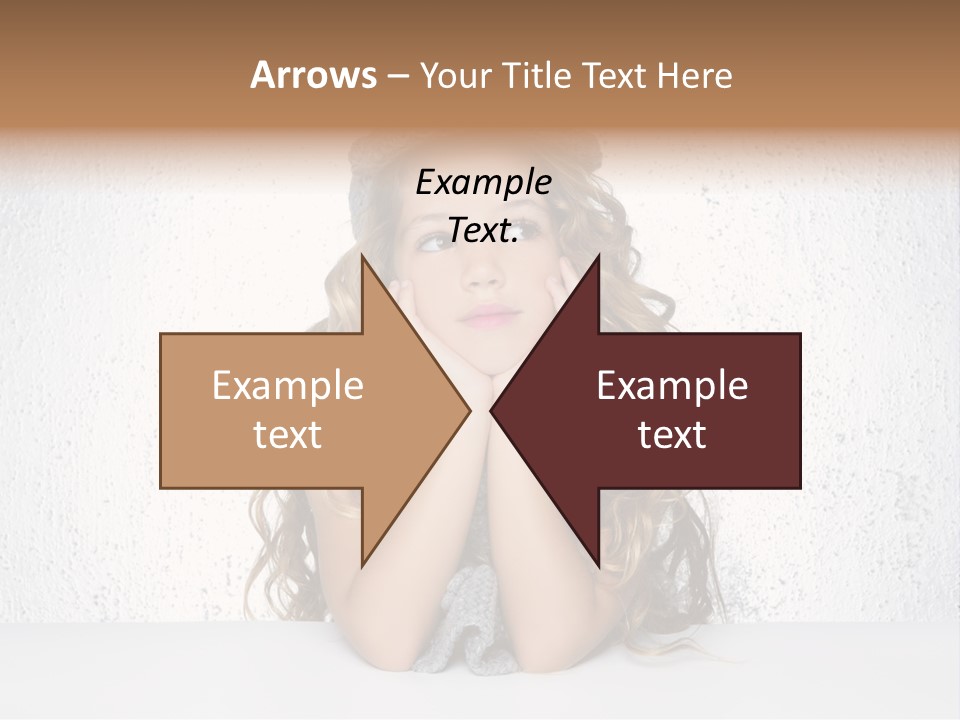 Gray Cold Blond PowerPoint Template