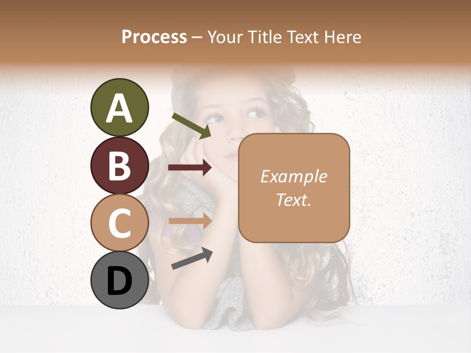 Gray Cold Blond PowerPoint Template