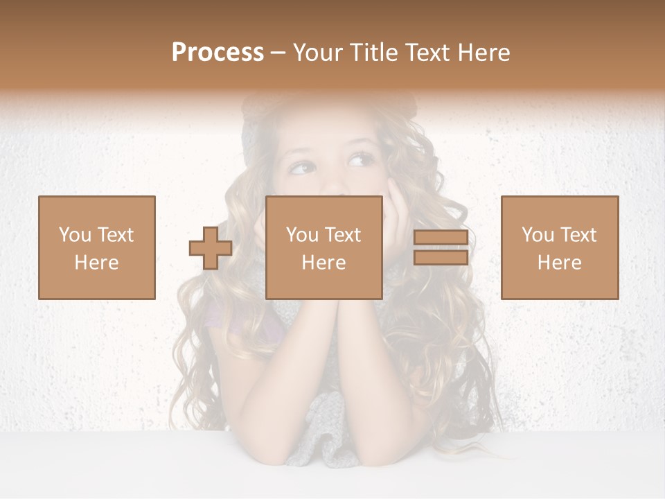 Gray Cold Blond PowerPoint Template