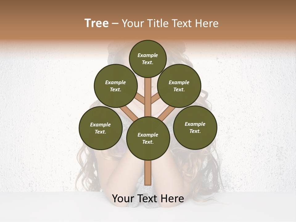 Gray Cold Blond PowerPoint Template