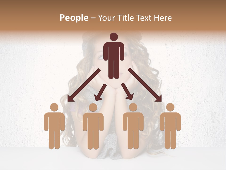 Gray Cold Blond PowerPoint Template