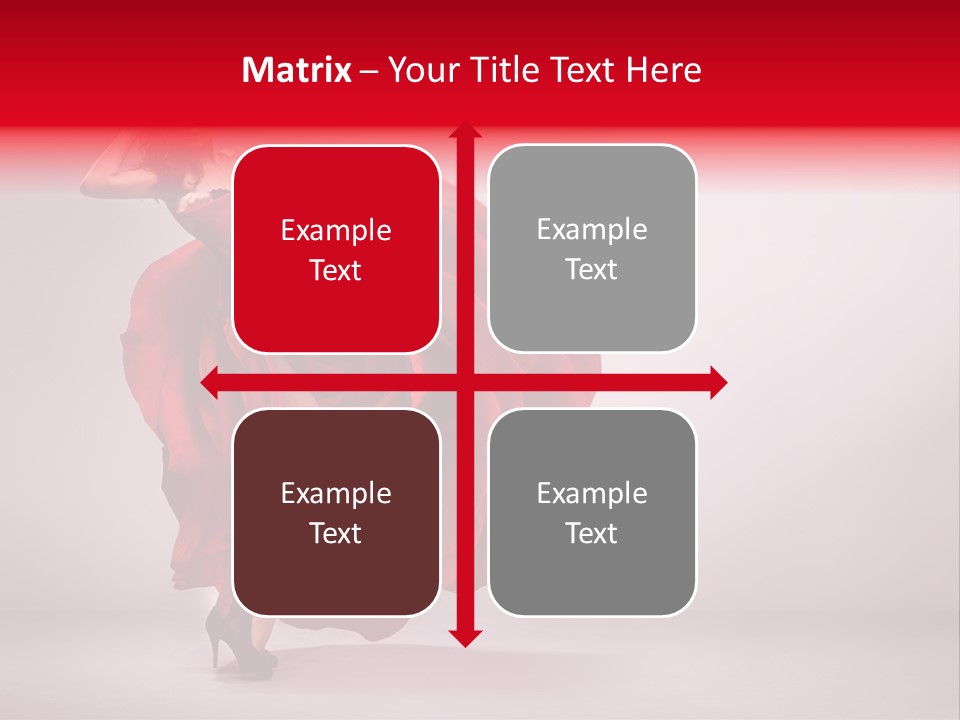 Floral Spanish Females PowerPoint Template