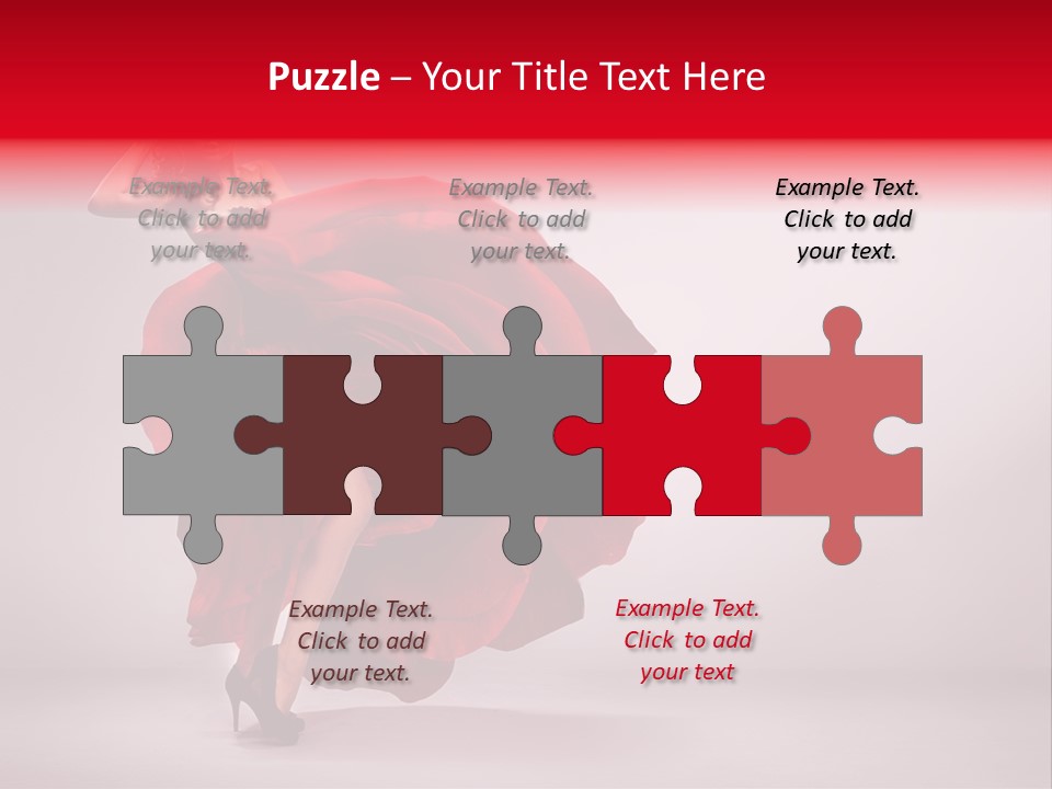 Floral Spanish Females PowerPoint Template