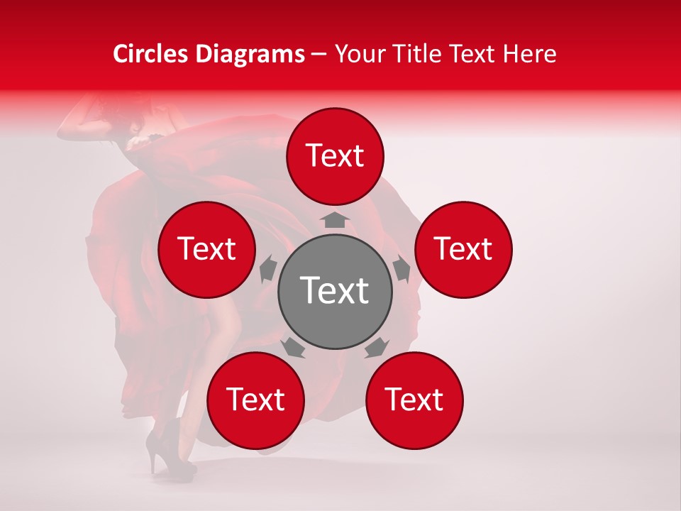 Floral Spanish Females PowerPoint Template