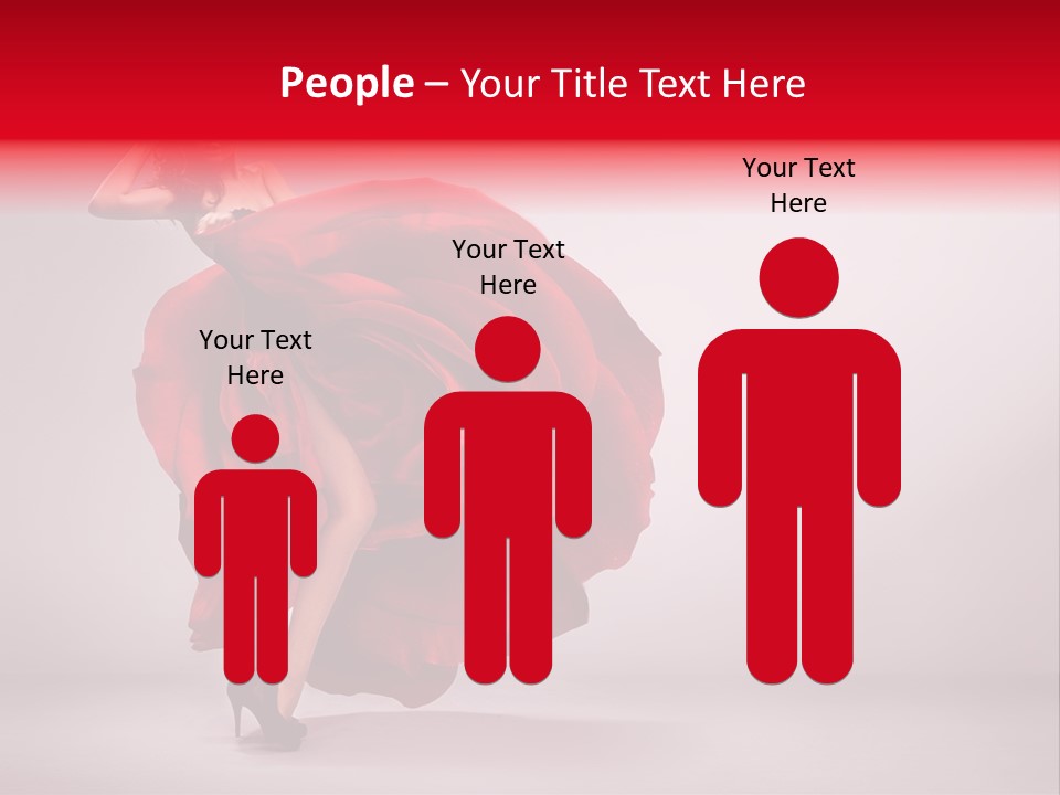 Floral Spanish Females PowerPoint Template