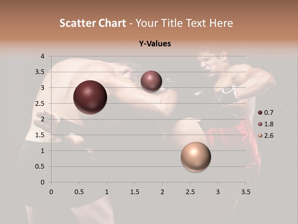 Combat Martial Artist Two PowerPoint Template