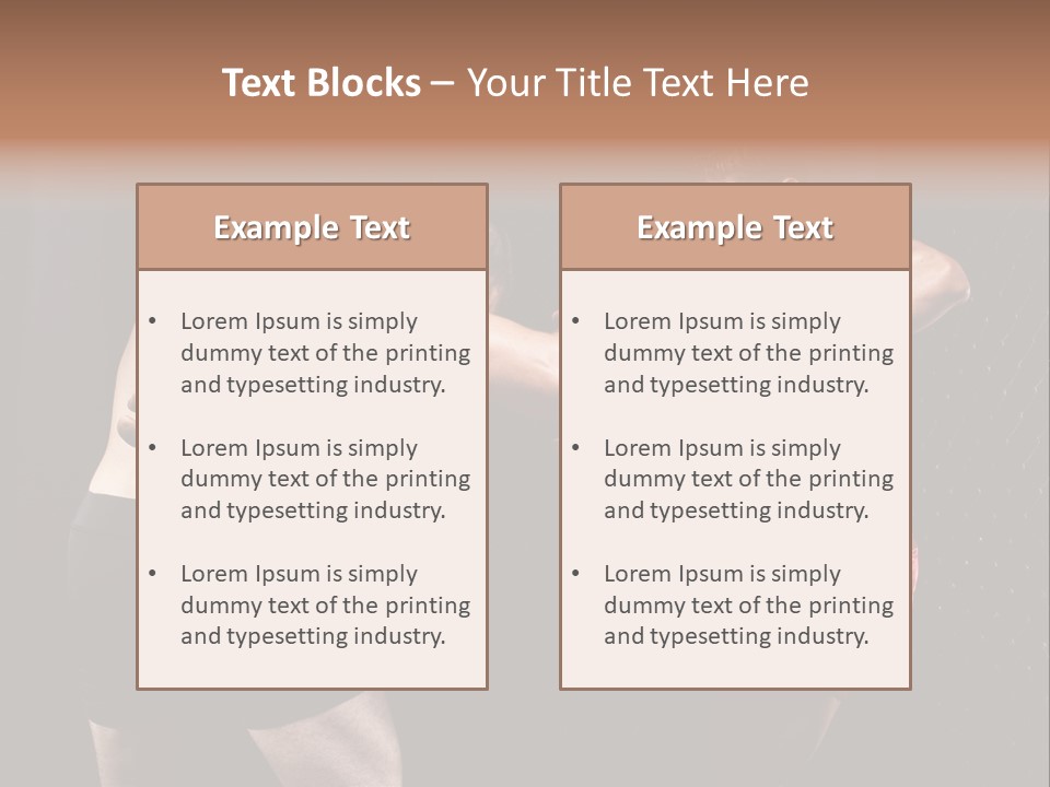 Combat Martial Artist Two PowerPoint Template