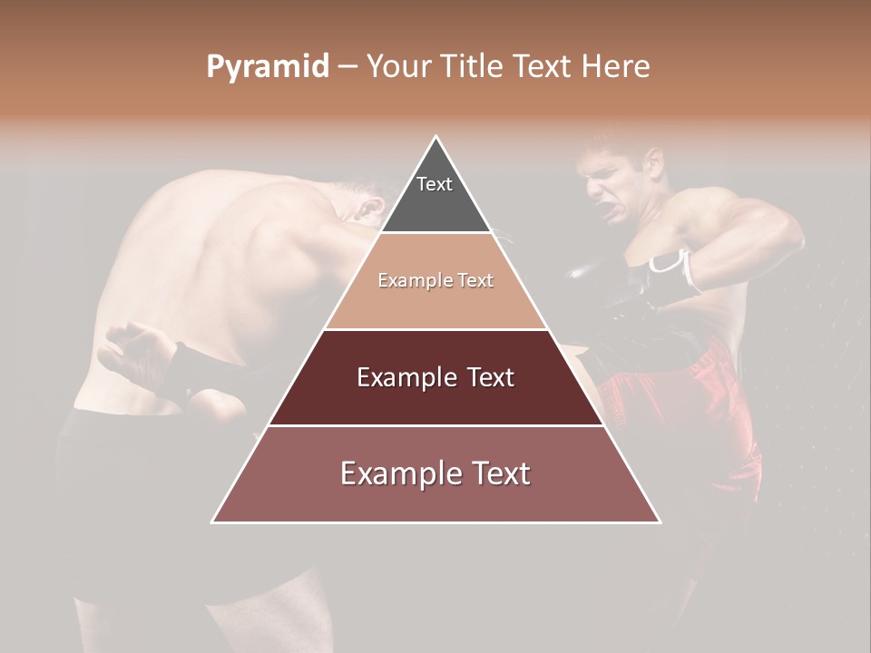 Combat Martial Artist Two PowerPoint Template