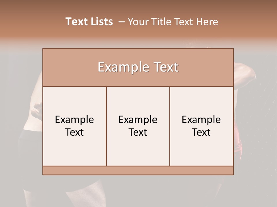 Combat Martial Artist Two PowerPoint Template
