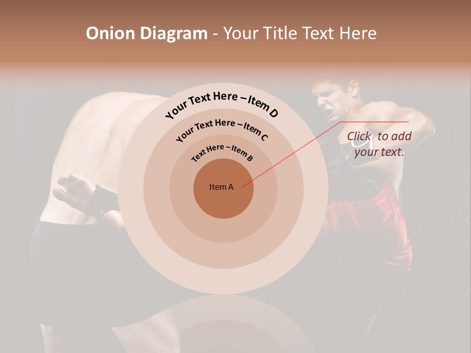 Combat Martial Artist Two PowerPoint Template