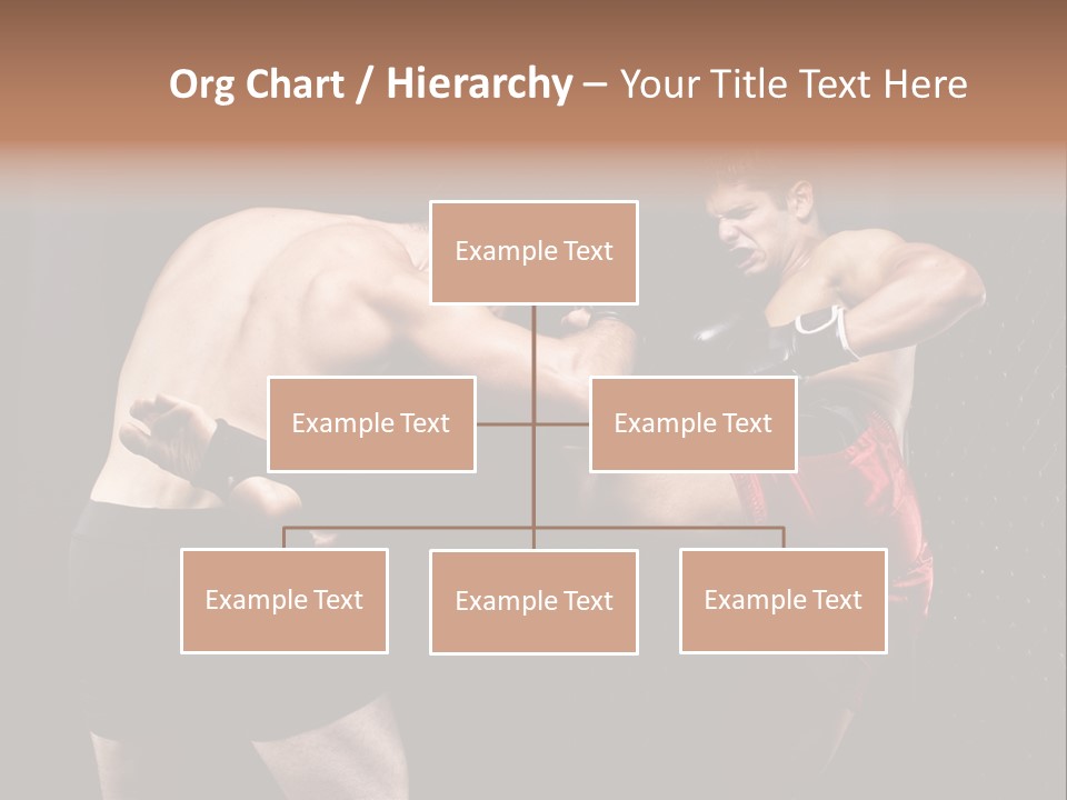 Combat Martial Artist Two PowerPoint Template