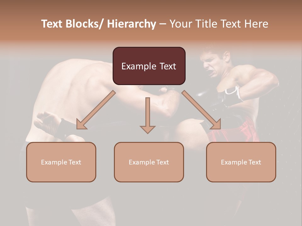 Combat Martial Artist Two PowerPoint Template