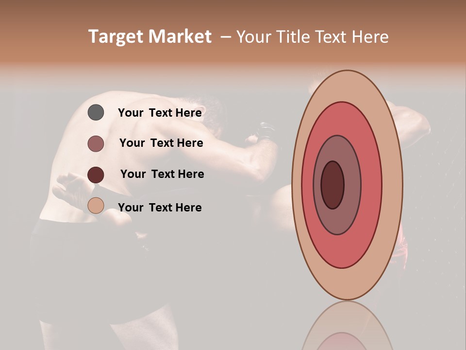 Combat Martial Artist Two PowerPoint Template